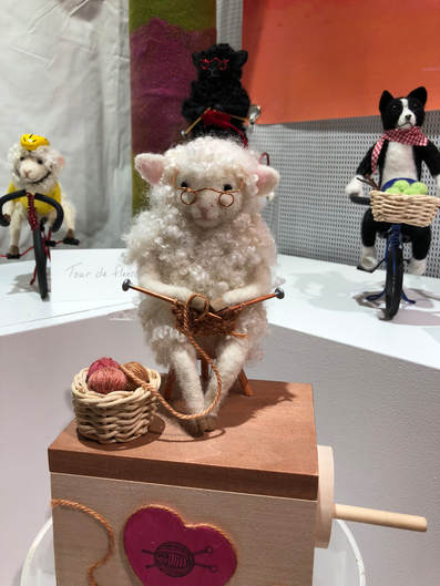 Needle Felted Lamb By Holly Bollier