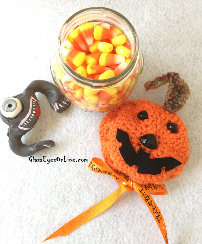 Jack O Lantern Pumpkin Crochet Pattern For Candy Jar