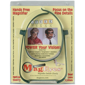 Hands Free Magnifier to use when Working with Crafts