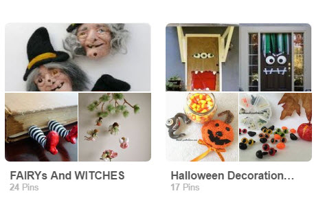 GlassEyesOnLine Halloween and Witches Pinterest Boards