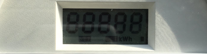 Photo of electric meter