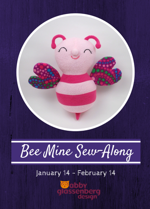 Advertisement for Bee Mine Sew Along