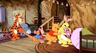 photo of Winnie The Pooh Characters on One of Their many adventures