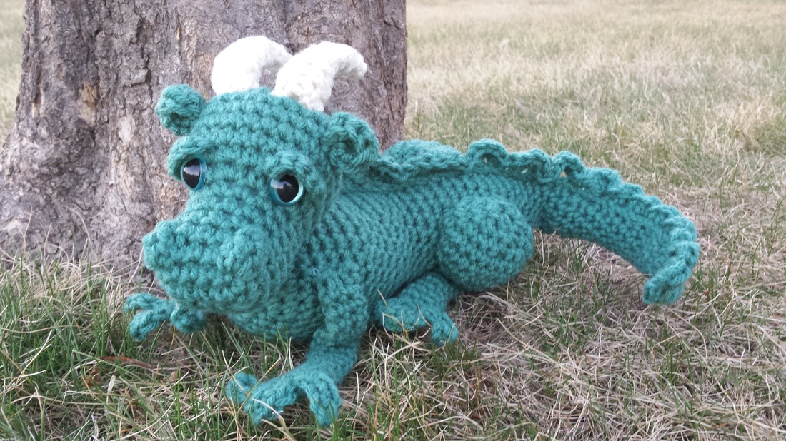 Crochet Dragon With Safety Eyes