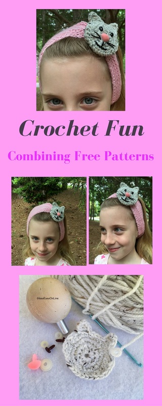 Crochet Fun Combining Free Patters For a Cute Gift For Little Girl
