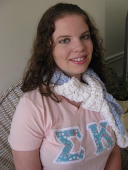 basket weave crochet stitch scarf
