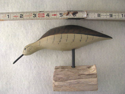 Shore Bird Wood Carving  by Vernon Bryant