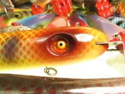 Fish Lures Tackle Crafter Hand Crafted by Aage Bjerring with glass lure eyes