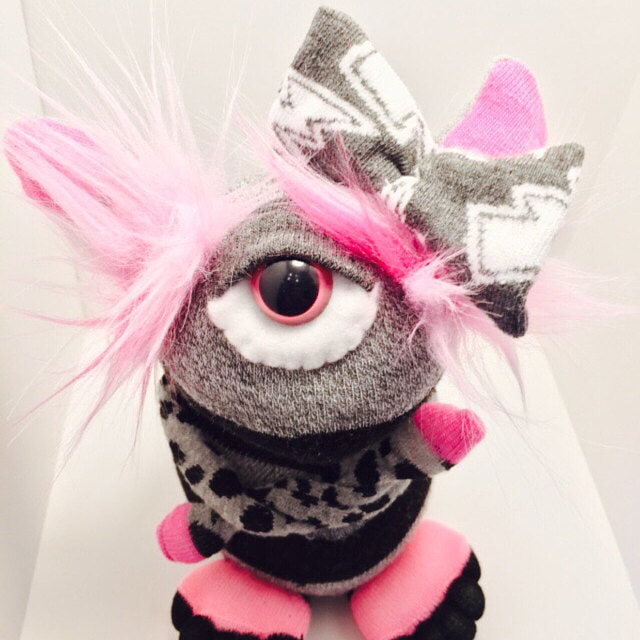 Monster with 45mm Safety Eyes By IheartMonstersRocks