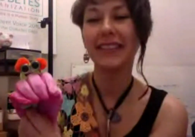 Puppets, How to make one come alive! Google Hangout with Marina Tsaplina of The Betes Organization