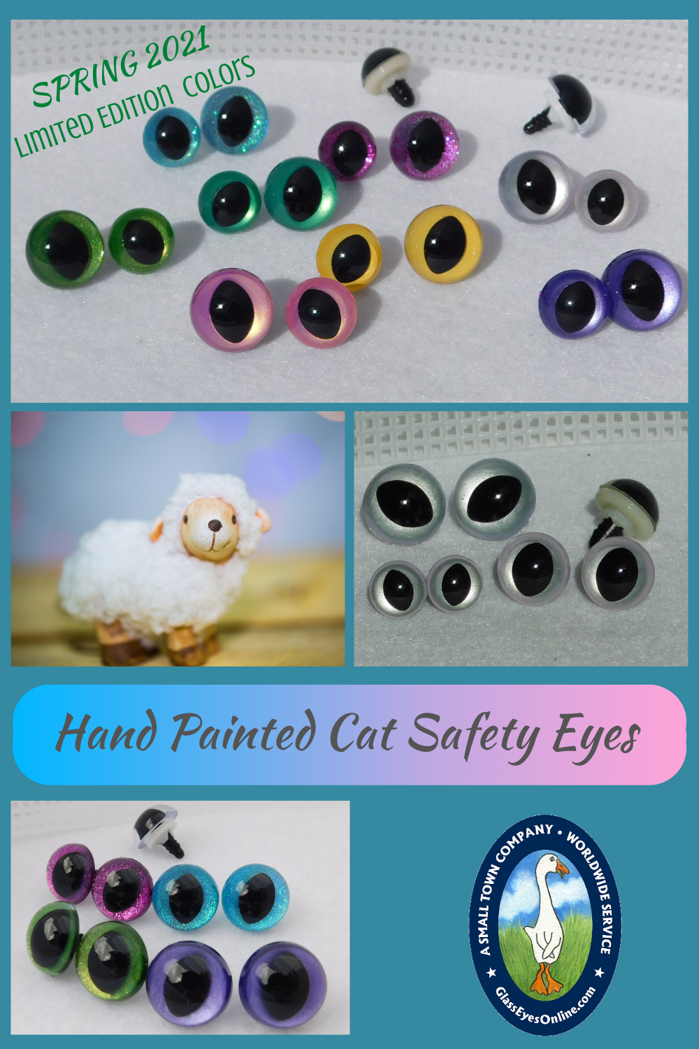 Married with a Small Business to Raise selling glass doll eyes, safety  eyes, teddy bear eyes, craft eyes - Creative Business Journal by  GlassEyesOnline.com