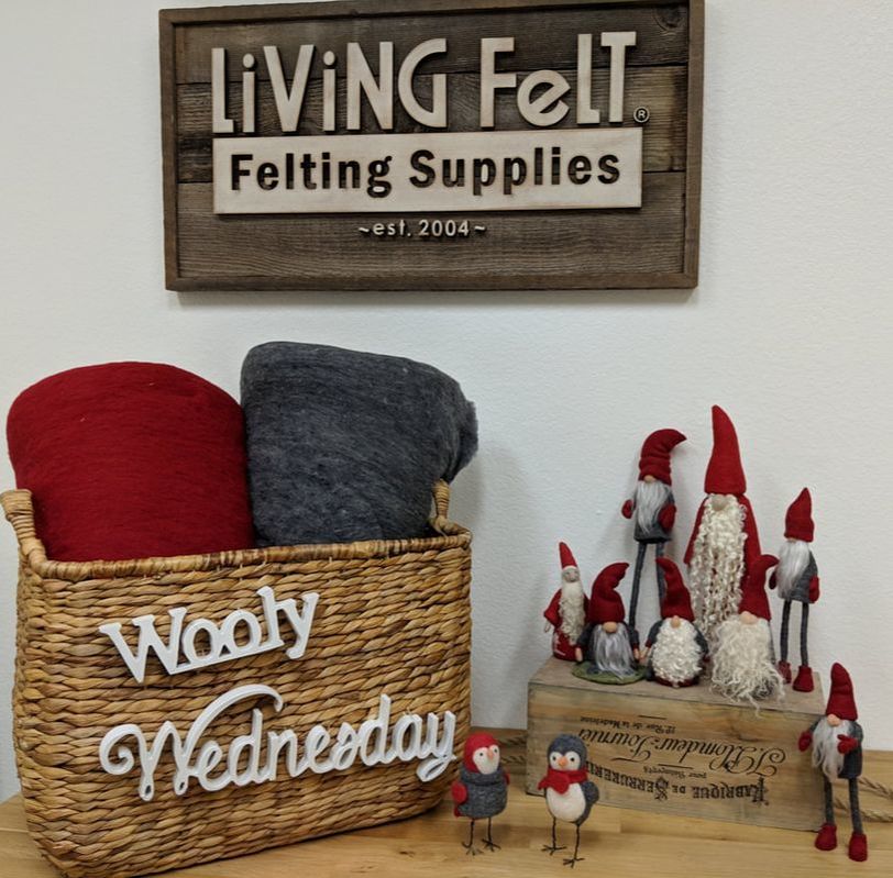 Wooly Wednesday at Living Felt Picture