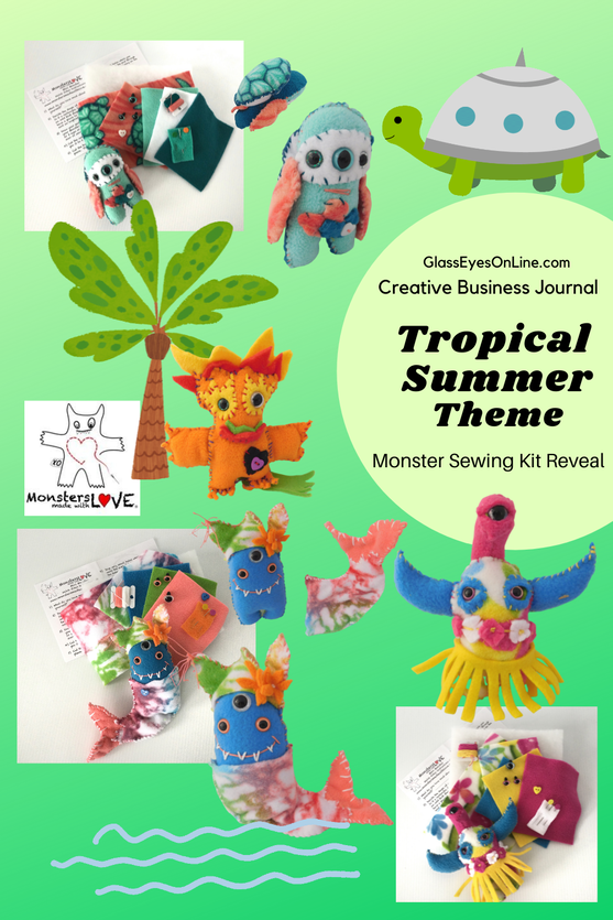 2021 May Newsletter - Aloha Summer Series Monsters Made With Love