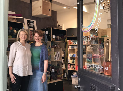 Visit to Skein Sisters Yarn Shop and Fiber Fest in Sydney Australia